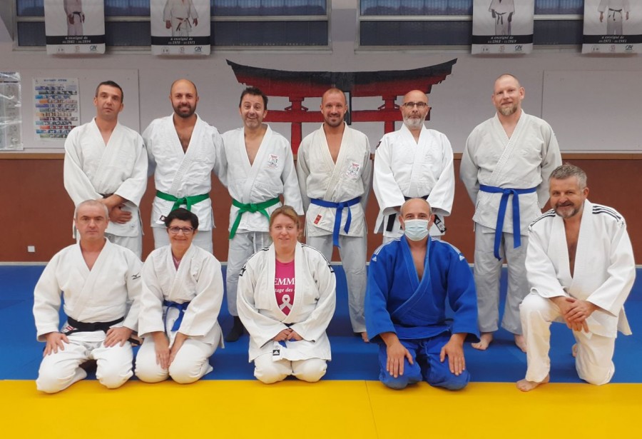 Remise de grade en jujitsu ce 24 octobre 2020